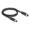 DeLOCK 80520 jutiklio / pavaros kabelis 2 m RST M12 juodas