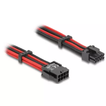 Vidinis maitinimo laidas DELOCK 80975 — 8 kontaktų į PCI-E 6+2 kontaktų, 0,3 m