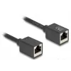 Tinklo kabelis DeLOCK 90324 RJ-45 Cat6a 0,5 m juodas
