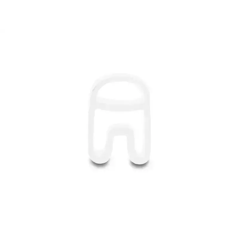 DELOCK 80950 Kabelių žymeklis, permatomas plastikas, 50 vnt.