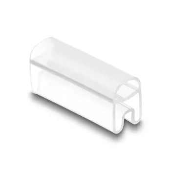 DELOCK 80950 Kabelių žymeklis, permatomas plastikas, 50 vnt.