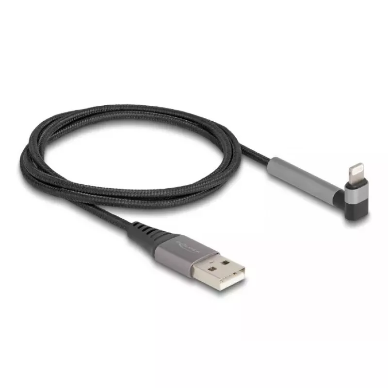 DeLOCK duomenų ir įkrovimo laidas USB Type-A į Lightning 1,5 m MFi