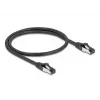 Tinklo kabelis DeLOCK 80570 RJ-45 Cat8.1 0,5 m Juodas