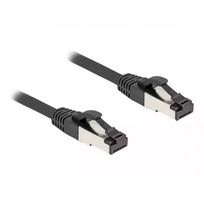 Tinklo kabelis DeLOCK 80570 RJ-45 Cat8.1 0,5 m Juodas