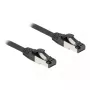 Tinklo kabelis DeLOCK 80570 RJ-45 Cat8.1 0,5 m Juodas