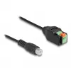 DeLOCK RCA lizdo – gnybtų bloko adapteris 15 cm 2 kontaktų