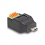 DeLOCK USB Type-C 2.0 laidas – USB-C jungtis (kištukas) į 5 kontaktų gnybtų bloką, adapteris