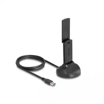 DeLOCK 12771 WLAN tinklo plokštė 1201 Mbit/s USB Wi-Fi 6