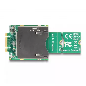 DeLOCK adapteris M.2 Key B+M kištukas į CFexpress lizdą, M.2, CFexpress B, CF