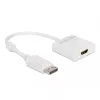 Adapter DisplayPort 1.2 male to HDMI female 4K DeLOCK 63586