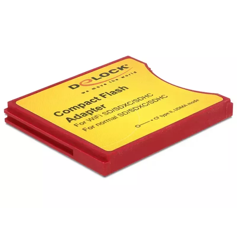 Delock 62542 kortelių adapteris SD/SDHC/SDXC į CompactFlash