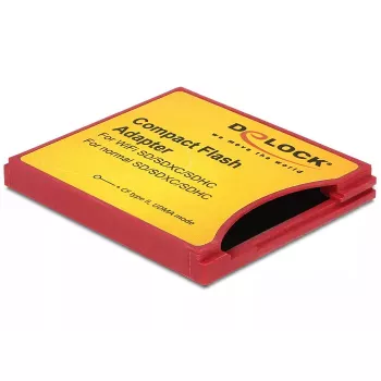 Delock 62542 kortelių adapteris SD/SDHC/SDXC į CompactFlash
