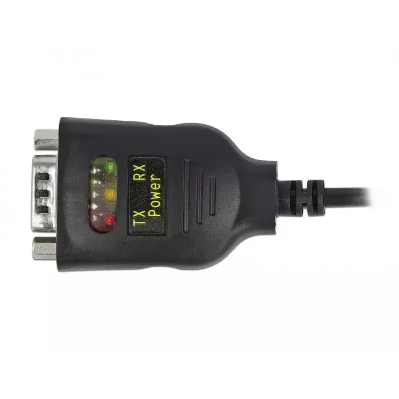 Adapter USB Type-C į 1 nuoseklųjį RS-232 DB9 prievadą DeLOCK 64038