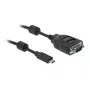USB Type-C į nuoseklųjį DB9 adapterį DeLOCK 90414