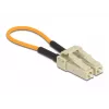 Optical Fiber Loopback Adapter DeLOCK 86930 LC OM2 Multi-mode Beige