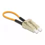 Optical Fiber Loopback Adapter DeLOCK 86930 LC OM2 Multi-mode Beige