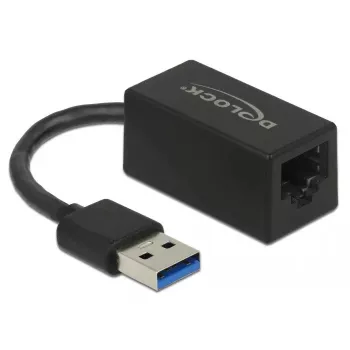 Adapter SuperSpeed USB DeLOCK USB 3.2 Gen 1 Type-A to Gigabit LAN