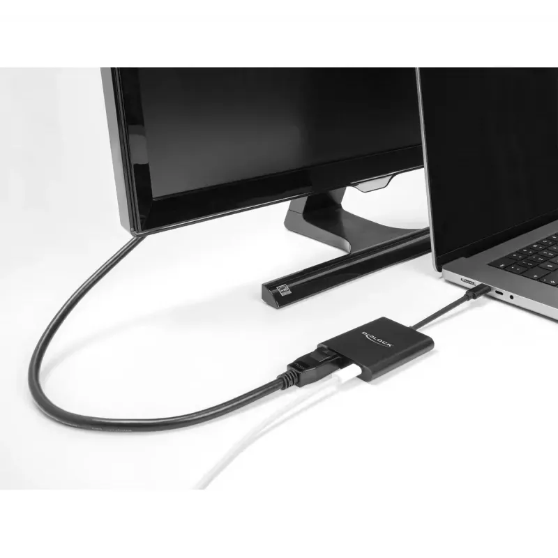 DeLOCK USB Type-C adapteris į DisplayPort 8K HDR su 60 W maitinimo tiekimu