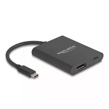 DeLOCK USB Type-C adapteris į DisplayPort 8K HDR su 60 W maitinimo tiekimu