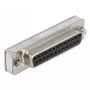 Grįžtamojo ryšio adapteris DeLOCK RS-232/422/485 DB25 moteriškas