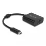 DeLOCK USB Type-C adapteris prie HDMI 8K HDR juodas 0,15 m