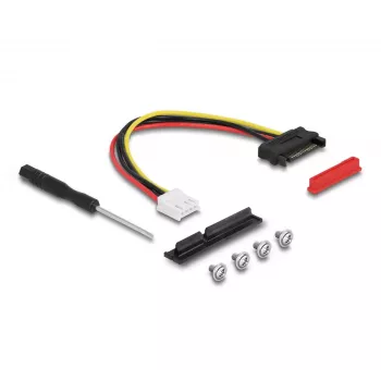 DeLOCK M.2 Key A+E į PCIe x4 NVMe adapteris kampinis su 20 cm kabeliu