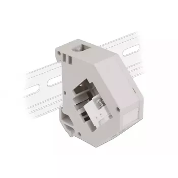 Keystone modulis DELOCK 87159, pilkas/baltas, jungtis moteriška, gnybtų jungtis, 60,1×59,4×21,6 mm