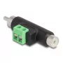 “DeLOCK” RCA kištukas ir RCA lizdas į gnybtų bloko adapterį 66056