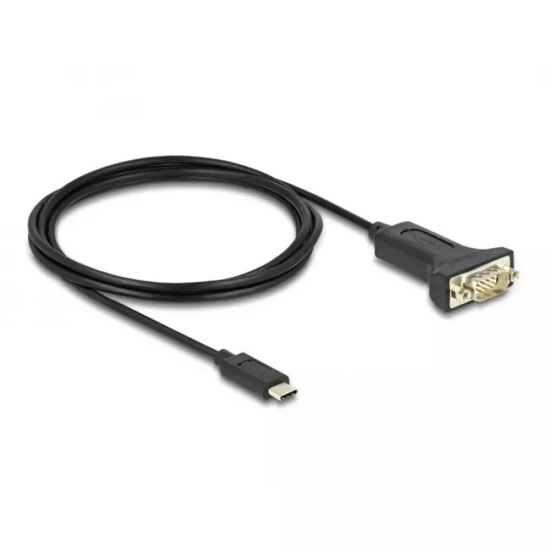 DeLOCK adapteris USB Type-C į RS-232 D-Sub 9 kontaktų kištukas 2 m
