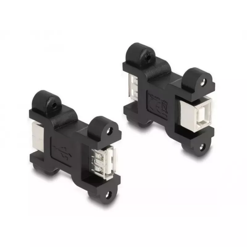 DeLOCK USB 2.0 adapteris Type-A lizdas į Type-B lizdą su varžtiniu sujungimu
