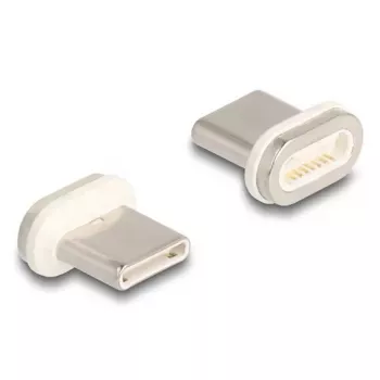 DeLOCK 66588 kabelio adapteris magnetinis USB C Gold White
