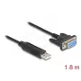 DeLOCK 67382 USB 2.0–RS-232 DB9 nuoseklusis adapteris 1,8 m