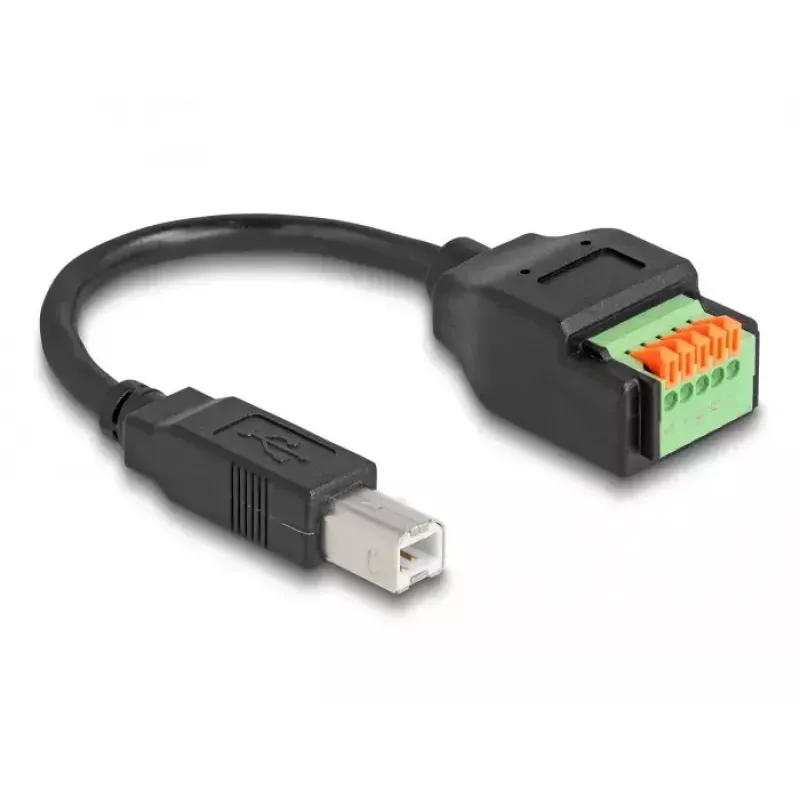 DeLOCK USB Type-C 2.0 female į gnybtų bloką adapteris 66457