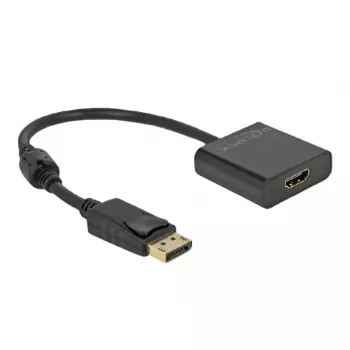 Adapter DisplayPort 1.2 male to HDMI female 4K Active DeLOCK 63585