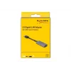 DeLOCK 66247 kabelio jungčių adapteris RJ-45 USB A pilkas 0,09 m
