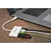 Manhattan USB-C dokas / šakotuvas, prievadai (x4): USB-A (x3) ir USB-C, 5 Gb/s (USB 3.2 Gen1, dar vadinama USB 3.0), su maitinimo tiekimu (60 W) į USB-C prievadą (pastaba: reikia papildomo USB-C sieninio įkroviklio ir USB-C kabelio), universalus visiems įrenginiams, „SuperSpeed USB“, 3 metų garantija