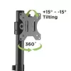 Technologijų LCD-401 monitoriaus laikiklis / stovas 81.3 cm (32 col.) Stalinis Juodas