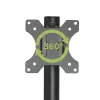 Technologijų LCD-401 monitoriaus laikiklis / stovas 81.3 cm (32 col.) Stalinis Juodas
