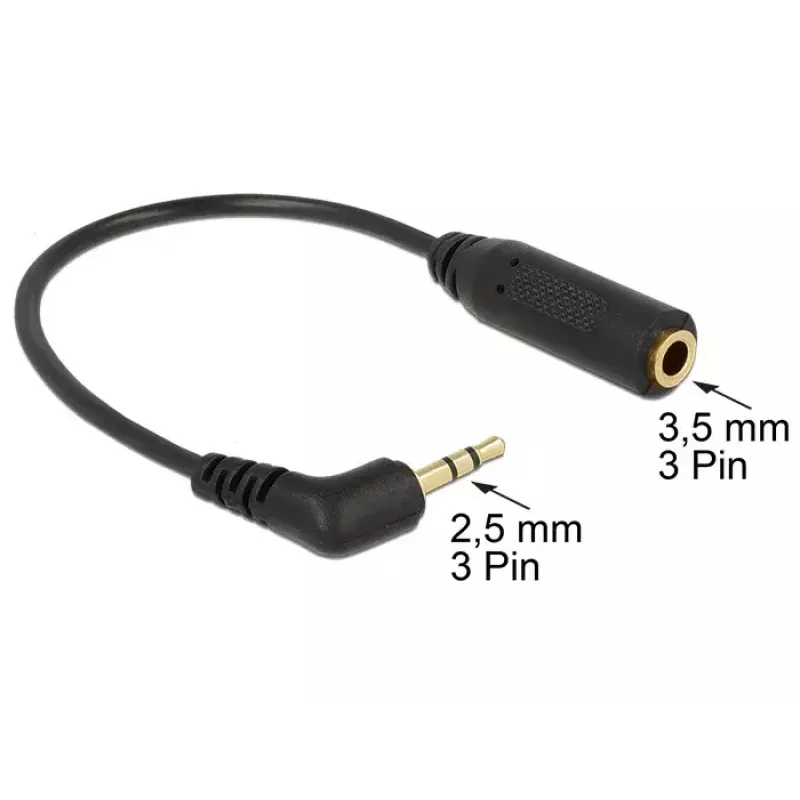 Garso laidas DeLOCK 0,175 m 2,5 mm / 3,5 mm