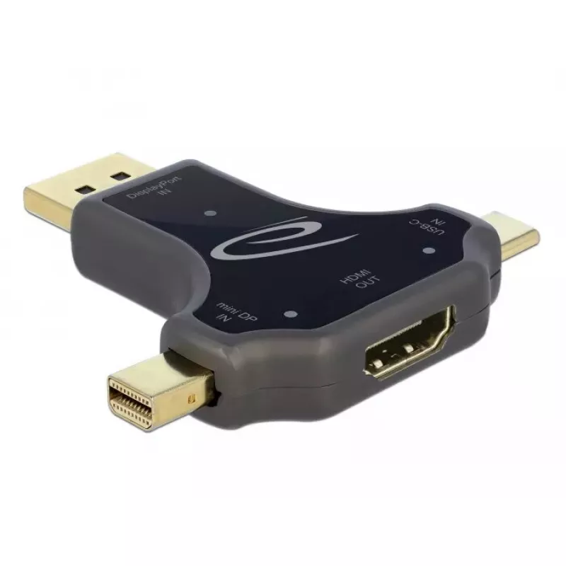 Kabelio lyties keitiklis HDMI-A DeLOCK 64060