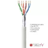 Techly ITP-C5F-305-RIS tinklo kabelis Pilkas 305 m Cat5e F/UTP (FTP)