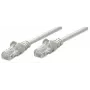 Intellinet tinklo kabelis, Cat6, 15 m, pilkas, CCA, U/UTP, PVC, RJ45, auksuoti kontaktai, be užkabinimų, su apsauginiu gaubteliu, garantija visam laikui