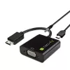 Techly keitiklis HDMI Mini C į VGA IDATA HDMI-VGA4, VGA (D-Sub), HDMI Type C (Mini), vyriška, moteriška, 1920 x 1080 pikselių, 1080p, 720p, 480p