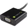Techly keitiklis HDMI Mini C į VGA IDATA HDMI-VGA4, VGA (D-Sub), HDMI Type C (Mini), vyriška, moteriška, 1920 x 1080 pikselių, 1080p, 720p, 480p