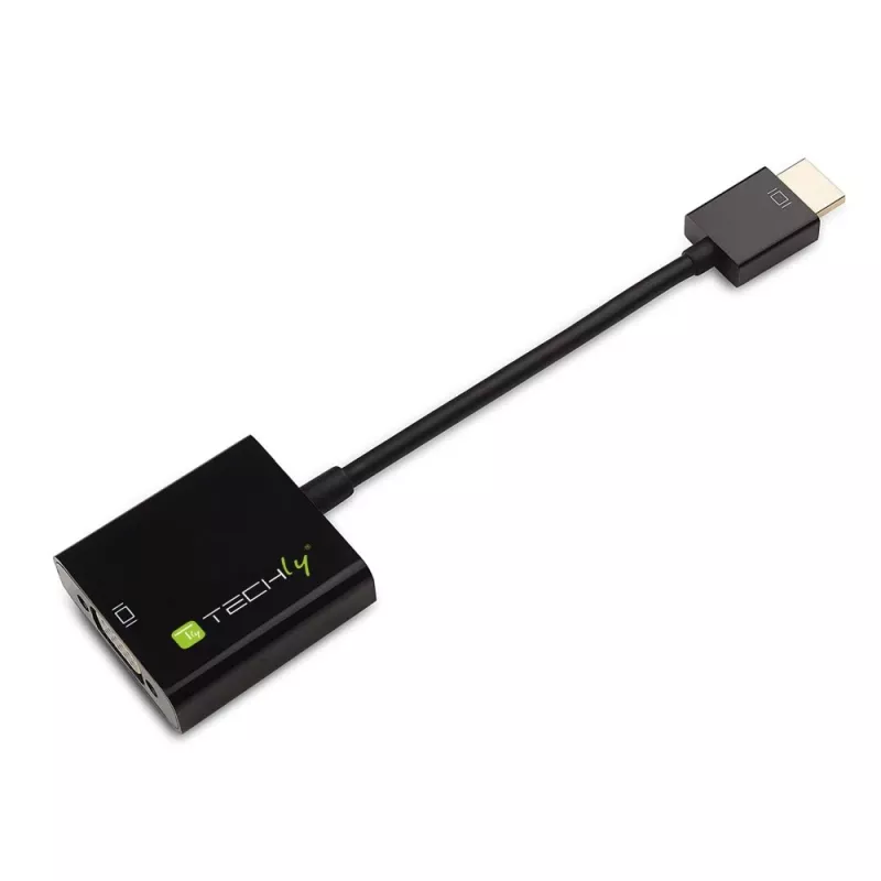 Techly keitiklis HDMI Mini C į VGA IDATA HDMI-VGA4, VGA (D-Sub), HDMI Type C (Mini), vyriška, moteriška, 1920 x 1080 pikselių, 1080p, 720p, 480p