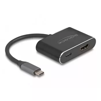DeLOCK USB-C adapteris į HDMI 8K HDR su maitinimo tiekimu 100W