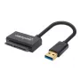 Manhattan USB-A prie SATA 2,5 col. adapterio kabelis, 42 cm, kištukas-kištukas, 5 Gbps (USB 3.2 Gen1, dar žinomas kaip USB 3.0), palaiko 48 bitų LBA, SuperSpeed USB, trejų metų garantija