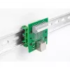 Gnybtų blokas DeLOCK 66992 — 53×60×18 mm, žalia/pilka