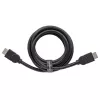 Manhattan HDMI 8K@60Hz laidas su Ethernet, 2 m, sertifikuotas, tinka visiems 8K, 4K ir 1080p/HD naudojimo būdams – atnaujinant dabar arba pasiruošus, kai prireiks, kištukas–kištukas, juodas, 4K@120Hz, garantija visam naudojimo laikui, itin didelė sparta
