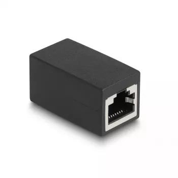 DeLOCK adapteris RJ45 lizdas į RJ45 lizdą Cat.6 juodas